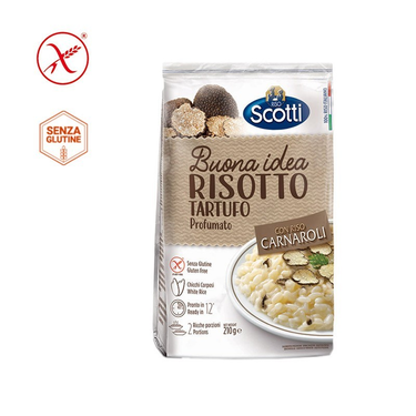 Riz Carnaroli à la Truffe Parfumée Sans Gluten Scotti Risotto  210 g