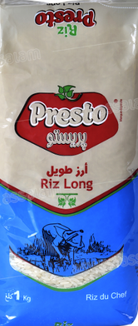 Long White Rice Presto 1 Kg