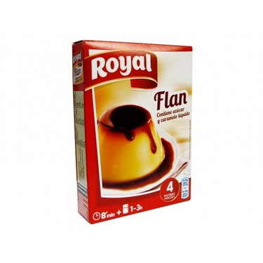 Flan Crème Caramel 4 Sachets Royal  93 g
