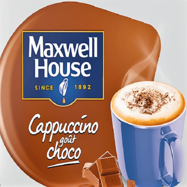 8 Capsules Maxwell House Cappuccino Choco Flavor Tassimo