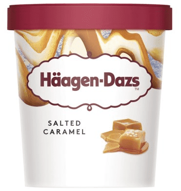 Häagen-Dazs Salted Caramel Ice Cream Tub 500ml