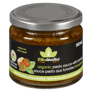 BIOITALIA Organic Tomato Pesto Sauce 180 g