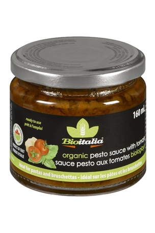 BIOITALIA Organic Tomato Pesto Sauce 180 g