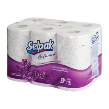 12 Selpak Lavender Scented Toilet Papers