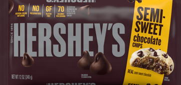 Kitchens SEMI-SWEET CHOCOLATE BAKING CHIPS BAG, HERSHEY'S 340g