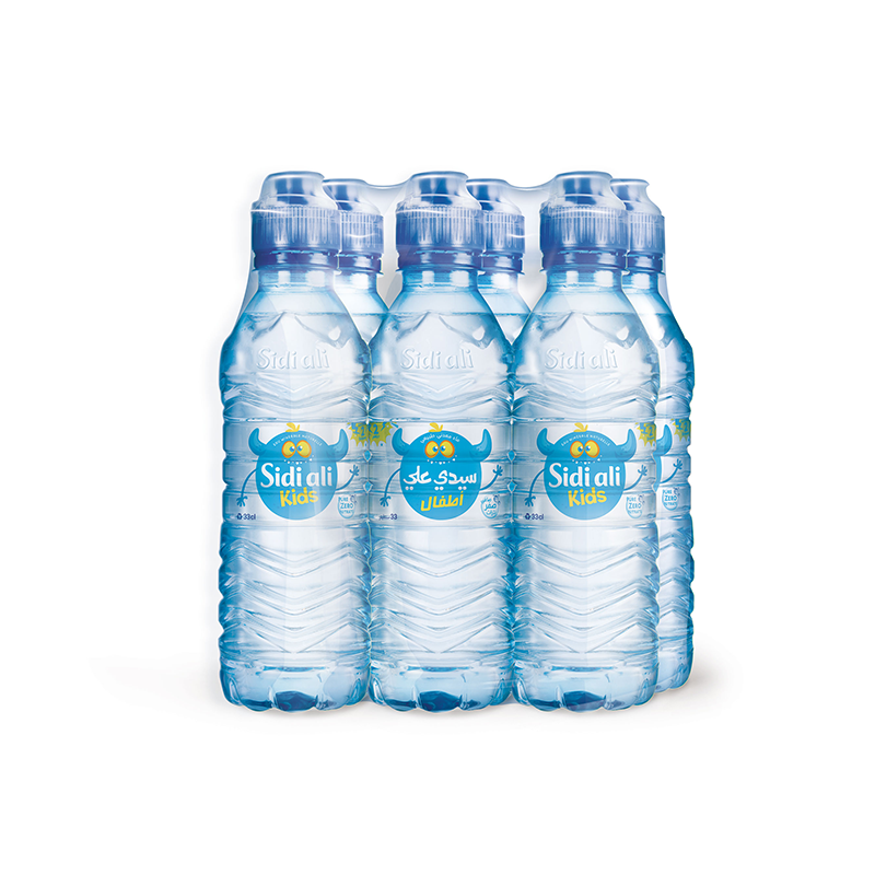 Eau minéral naturelle Sidi Ali Kids 6x33cl