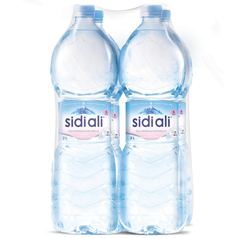 Eau minéral naturelle Sidi Ali 4x2L