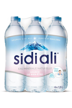 Eau Minérale Naturelle Sidi Ali 6x1.5 L