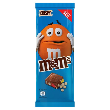 M&amp;amp;M'S Crispy Milk Chocolate Chocolate Bars 165 g