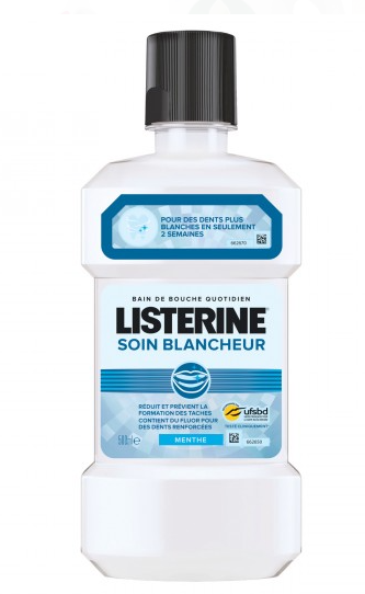 Listerine Whitening Care Mouthwash 500ml