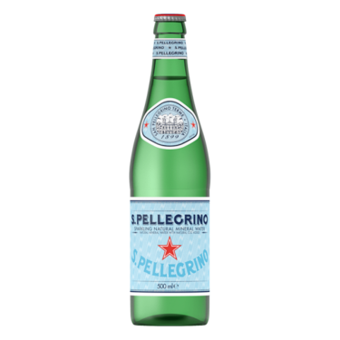 Eau Minérale Bouteille en Verre San. Pellegrino 500 ml