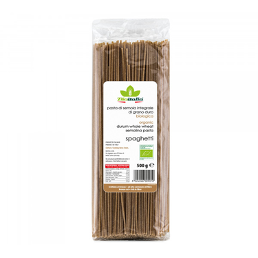 Organic Wholemeal Spaghetti BIOITALIA 500g