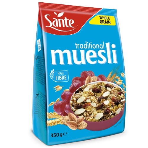 Cereals Muesli Traditional Sante 350g