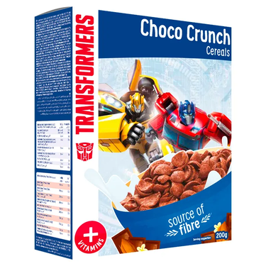 Transformers Choco Crunch Cereal 200g