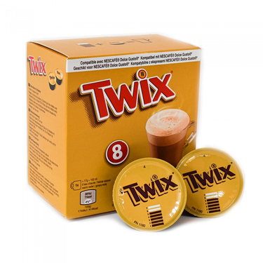 8 Twix Dolce Gusto Hot Chocolate Capsules