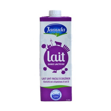 Jaouda Lactose Free Whole Uht Milk 1L