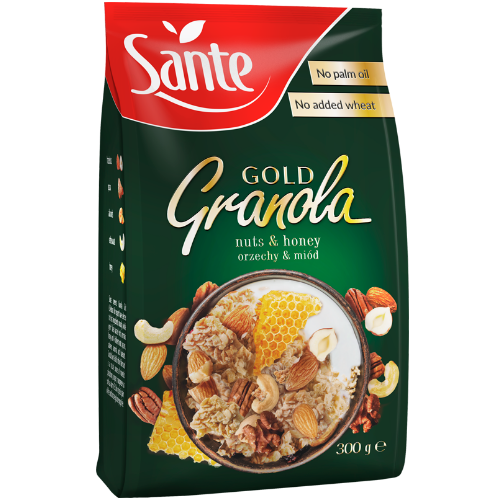 GRANOLA GOLD NUTS & HONEY 300 G