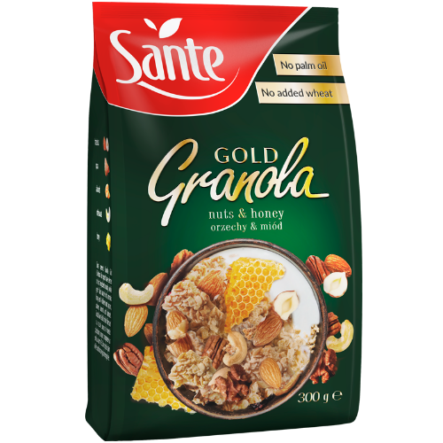 GRANOLA GOLD NUTS &amp; HONEY 300 G