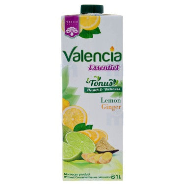 Valencia Essential Lemon and Ginger Juice 1L