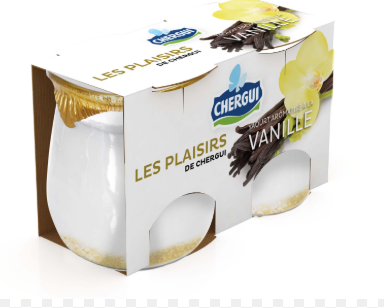 Vanilla Stirred Yogurt Les Plaisirs de Chergui 2x125g
