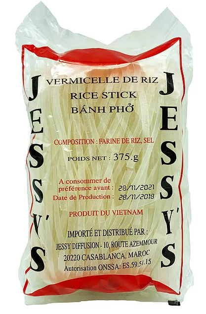 Vermicelle De Riz Jessy's 375g