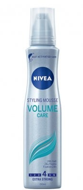 Nivea Volume Care Styling and Styling Mousse 150ml