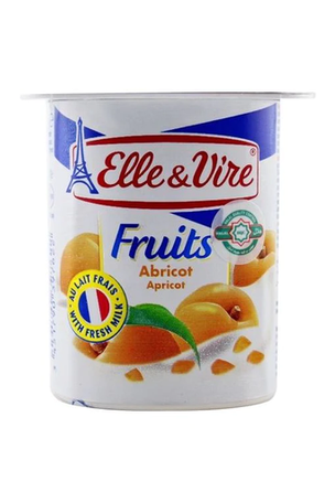 Elle &amp; Vire Mango Fruit Milk Dessert 125 g 